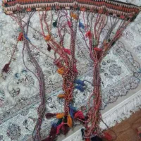پرده آویز گلیم دست باف