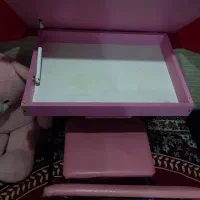 میز تحریر صورتی