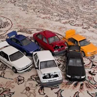 ماکت پراید ویلی و پگاه استار پارس و سمند