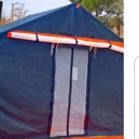 چادر برزنت با لوله هاش