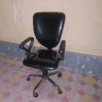 صندلی اداری گردون چرخ دار کامپیوتر جک دار