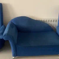 مبل راحتی چهار نفره مخمل