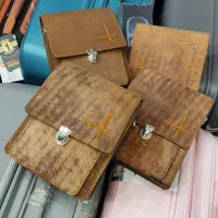 کیف چرم دوشی پالاس قفل ناخنی چمدان کد 98+S