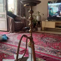 قلیان برنجی ریخته اصل