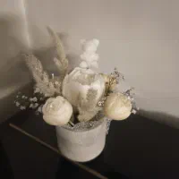 دسته گل شمع
