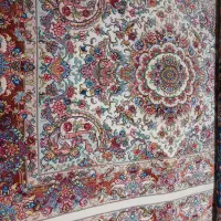 جفت قالیچه هاشیه ابریشم خطیبی رج ۴۰|فرش|تبریز, |دیوار