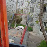 باکس نخاله وحمل خاک توسط باکس قاسم اباد