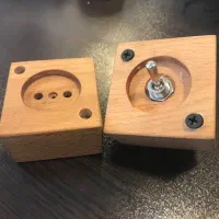 کلید و پریز فانتزی روکار تمام چوب