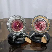 ساعتهای رومیزی کریستالی اتحاد جماهیر شوروی سابق