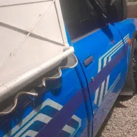 وانت نیسان آبی تک سوز|خودرو سواری و وانت|کازرون, |دیوار