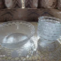 کاسه اجیل خوری و شش پیاله