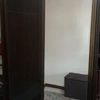 کمد ام دی اف با درب کشویی آیینه دار|جاکفشی، کمد، دراور|کرج, کوی کارمندان جنوبی|دیوار