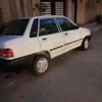 پرایدسفیدبدون رنگ یک گلگیرتعویض شاسی سالم
