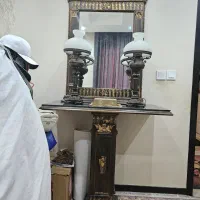 آینه وکنسول و شمعدانی کاملا سالم|بوفه، ویترین، کنسول|شهریار, شهرک شاهد|دیوار