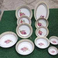 سرویس ملامین گل دیاموند نشکن استاندارد|ظروف سرو و پذیرایی|مشهد, کارمندان دوم|دیوار