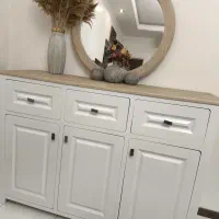 ست آینه کنسول و میز تلویزیون نئوکلاسیک