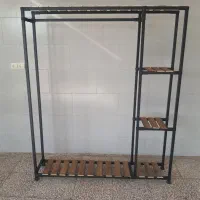 رگال لباس بغل طبقه ای|کتابخانه، شلف، قفسه‌های دیواری|رباط‌کریم, شهرک صنعتی ده‌حسن|دیوار