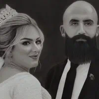 طراحی چهره سیاهقلم