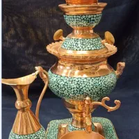سماور فیروزه کوبی
