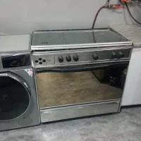 فر گاز پنج شعله  تمام استیل