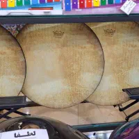 دف سماهٔ رمو اصلی|سازهای سنتی|اصفهان, ارزنان|دیوار