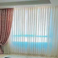 پرده ی دوخته شده آماده نصب پینترستی