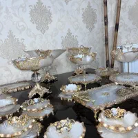 ظروف پذیرایی و جهیزیه ی عروس