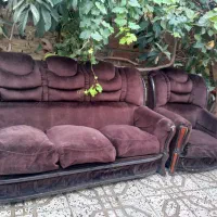 یک مبل ۳ نفره و ۱نفره سالم