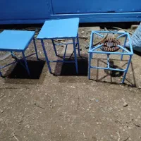 چهار پایه کوچک و گاز