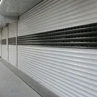 کرکره برقی اتوماتیک/سفید+پلی کربنات شفاف 8615