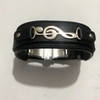 دسبند چرم نقره