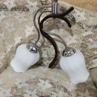 یک جت لوستر  با یکی کوچکتر ولوستر اتاق خواب