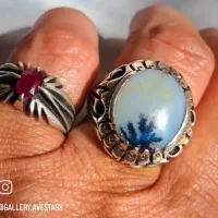 انگشتر نقره بانگین شجر|جواهرات|آباده, |دیوار