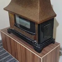 بخاری شومینه ای کاملا سالم کم کارکرده در حد نو|بخاری، هیتر، شومینه|بهارستان, |دیوار