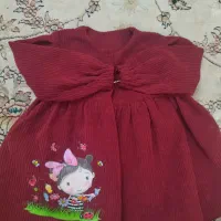 پیراهن زرشکی