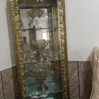 بوفه و لوستر برنز|بوفه، ویترین، کنسول|خرم‌آباد, |دیوار