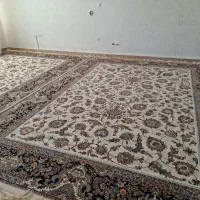دوعدد فرش 12متری افشان با دو عدد کناره 3 و 2 متری