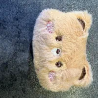 عروسک و گلدوزی پشت چسبی