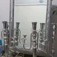 آینه و شمعدان|صنایع دستی و سایر لوازم تزئینی|شیراز, معالی‌آباد|دیوار