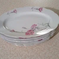 دیس مرغ خوری گل شیپوری قدیمی مارک ژاپن