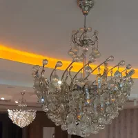 لوستر کریستالی سقفی