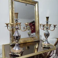 آینه و شمعدان|آینه|قزوین, |دیوار