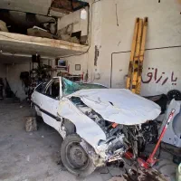 پژو پارس تصادفی مدل99