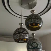 لوستر سه شعله|لوستر و چراغ آویز|تهران, امام زاده عبدالله|دیوار