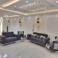 مبل چستر روس ۷نفره پایه فلز|مبلمان خانگی و میز عسلی|مشهد, کشاورز|دیوار
