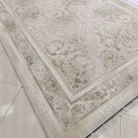 فرش موکا1200شانه گل برجسته|فرش|کاشان, مزرعه نو|دیوار