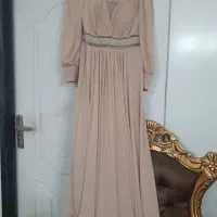 پیراهن مجلسی سایز ۳۸ تا ۴۴ یکبار پوشیده شده