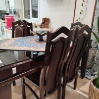 میز و صندلی ناهارخوری ۶ نفره