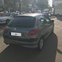 206 تیپ ۵ خاکستری|خودرو سواری و وانت|اردبیل, |دیوار