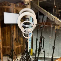 رینگ لایت سه پایه موبایل میکروفن اقساطی(بدون سود)